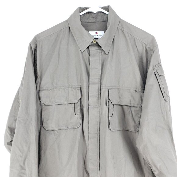 Woolrich Vented Outdoor Shirt Men's Size Medium - Picture 3 of 7